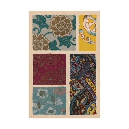 Trademark Fine Art Ema Seizan 'Japanese Textile Design I